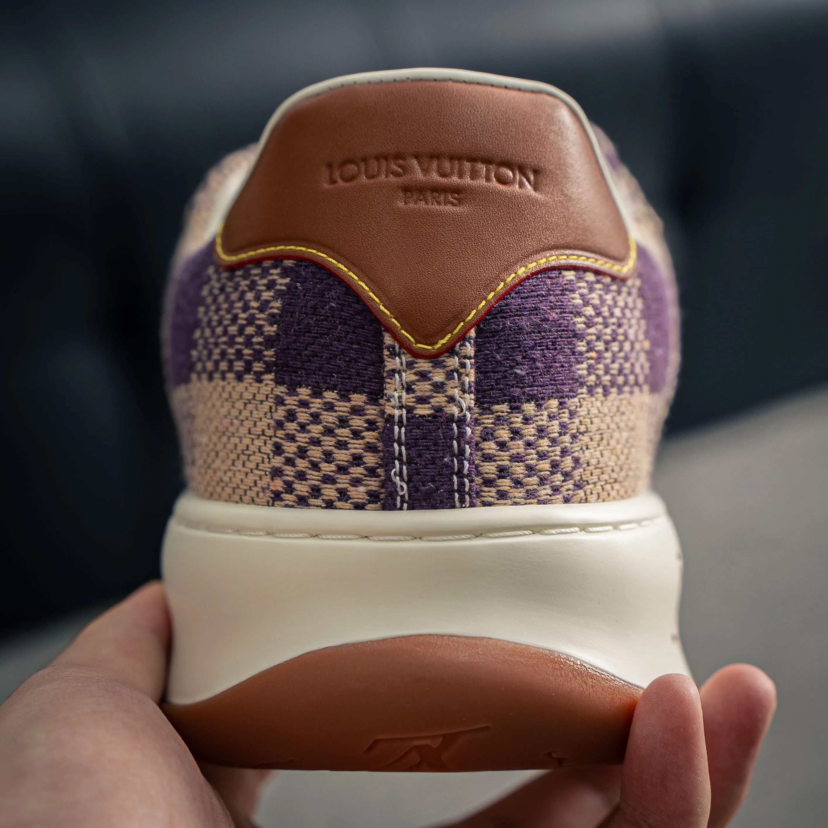 LV tilted ， Shoes，Sneakers， Shoes，Skate Shoes~~ Sneakers， LV Shoes ， Cushioning TPU Vuitton ，